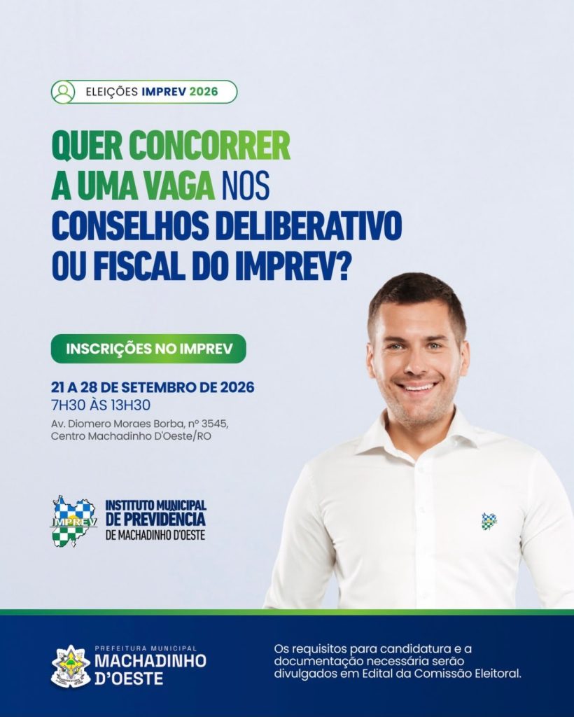 📢 ELEIÇÕES IMPREV 2026!